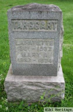 Mary Ann "minnie" Johnson Targgart