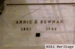 Annie Elizabeth Hamilton Bowman