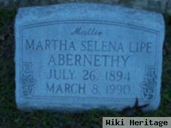 Martha Selena "mattie" Lipe Abernethy