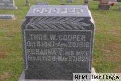 Rosanna Edith Pittman Cooper