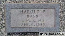 Harold P. Baer