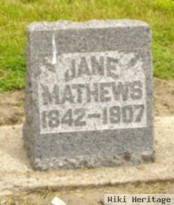 Jane Christie Mathews