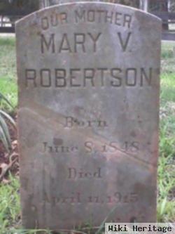 Mary Virginia "jennie" Kidwell Robertson