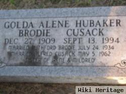 Golda Alene Hubaker Cusack