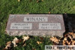 Margaret B Winans