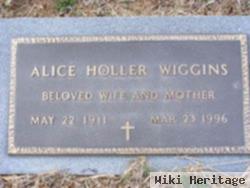 Alice Ellwood Holler Wiggins