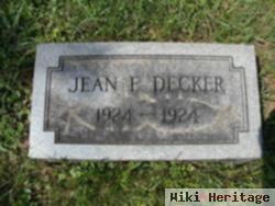 Jean E Decker