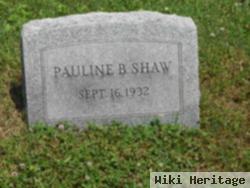 Pauline B. Shaw