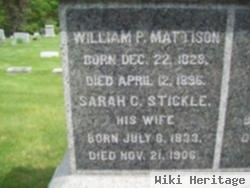 Sarah C Stickle Mattison