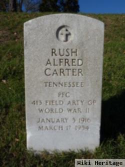 Rush Alfred Carter