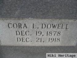 Cora L Dowell