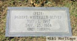 Robert Whitfield "pete" Oliver