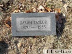 Sarah Elvira Gibbs Taylor