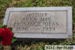 Anna May "annie" Provance Dean