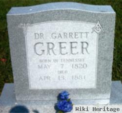 Dr Garrett Greer
