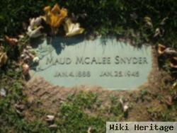 Maud Mcalee Snyder