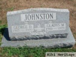 Gladys M Johnston