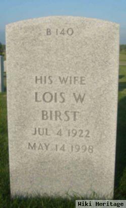 Lois W Birst