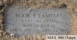 Blair R Lampert