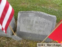 John F Mcfadden