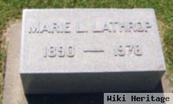 Marie L. Lathrop