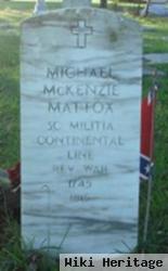 Michael Mckenzie Mattox