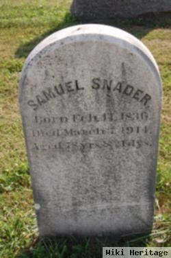 Samuel Wise Snader