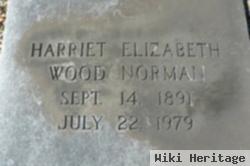 Harriett Elizabeth Wood Norman