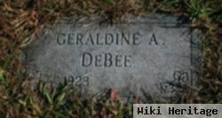 Geraldine Alice Saucer Debee