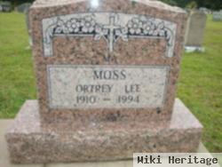 Ortrey Lee Moss