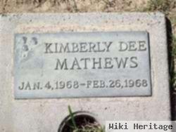 Kimberly Dee Mathews