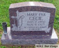 Mary Eva Cecil