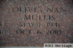 Olivia Nan Walker Mullis