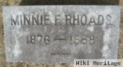 Minnie F. Rhoads