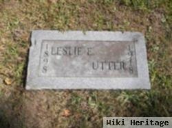 Leslie E Utter