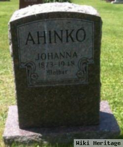 Johanna Ahinko