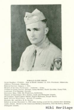 Pfc Ronald C Sisson