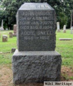 Rhoda Adeline "addie" Snell