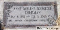 Ann Darlene Schroeder Chrisman