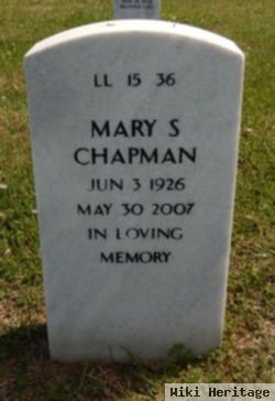 Mary S Chapman