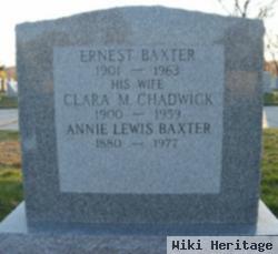 Clara M Chadwick Baxter