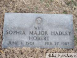 Sophia Major Hadley Hobert