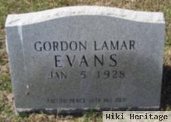 Gordon Lamar Evans