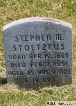 Stephen M Stoltzfus