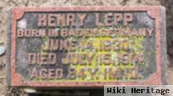 Henry Lepp, Sr