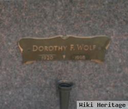 Dorothy F Wolf