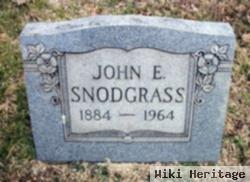 John E Snodgrass