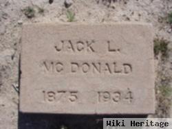 Jack L Mcdonald