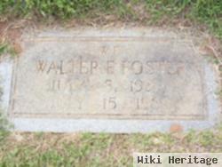 Walter F "w F" Foster