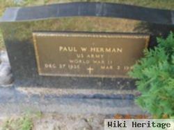 Paul W Herman